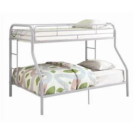 Contemporary Twin/Full Bunk Bed